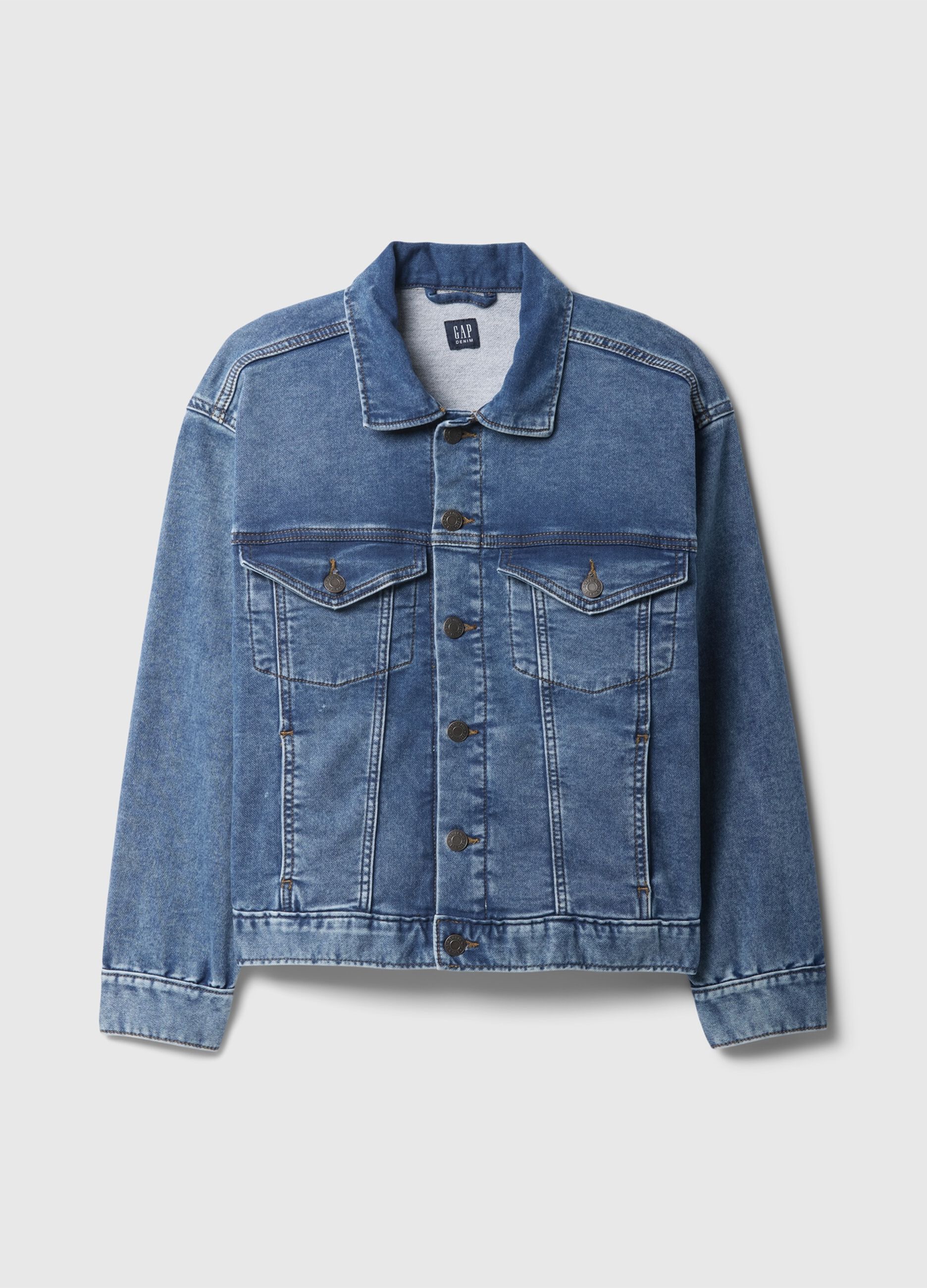 Giacca di jeans in cotone elasticizzato per bambino GAP Kids