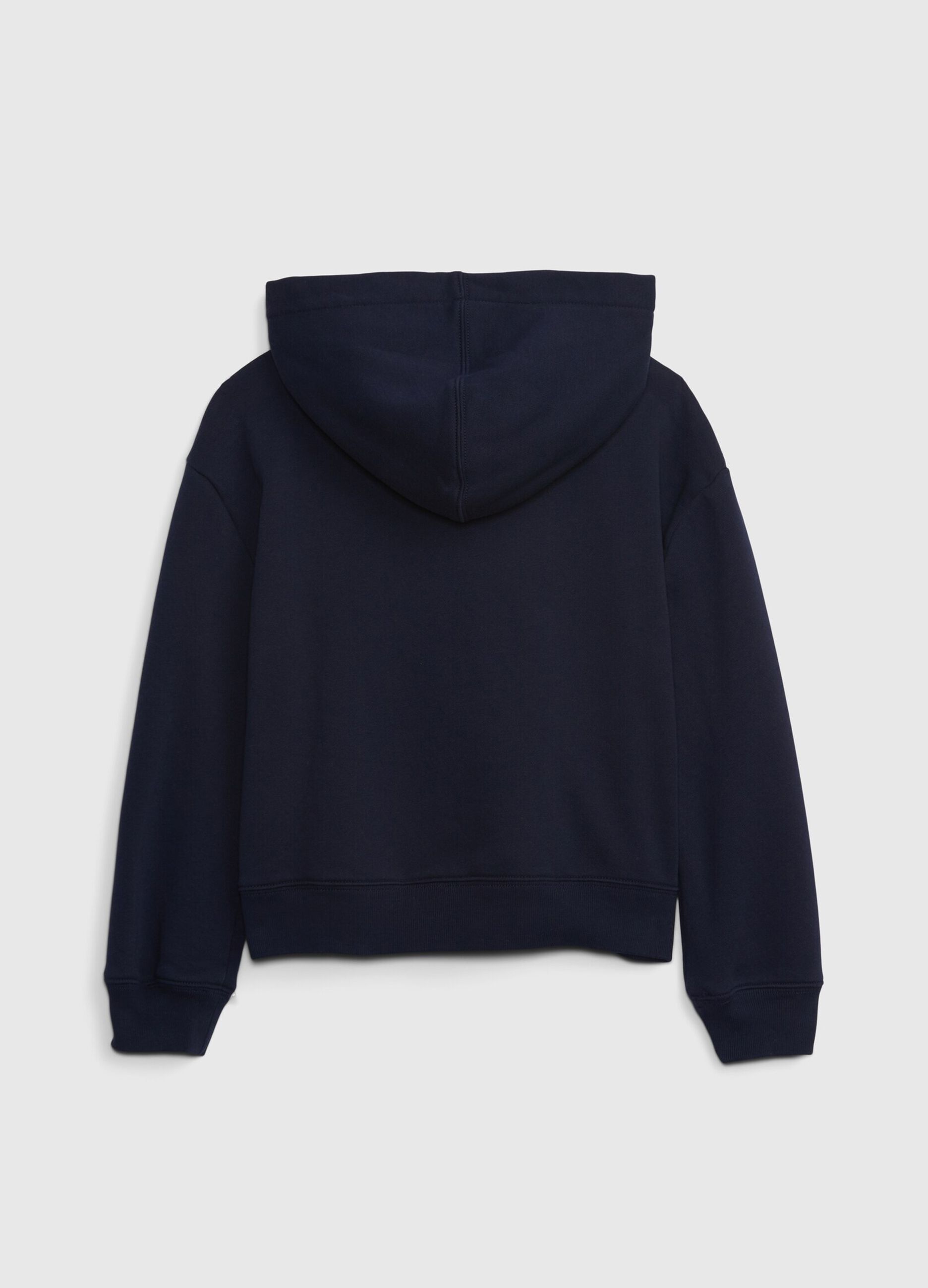 Full-zip logo con paillettes_1