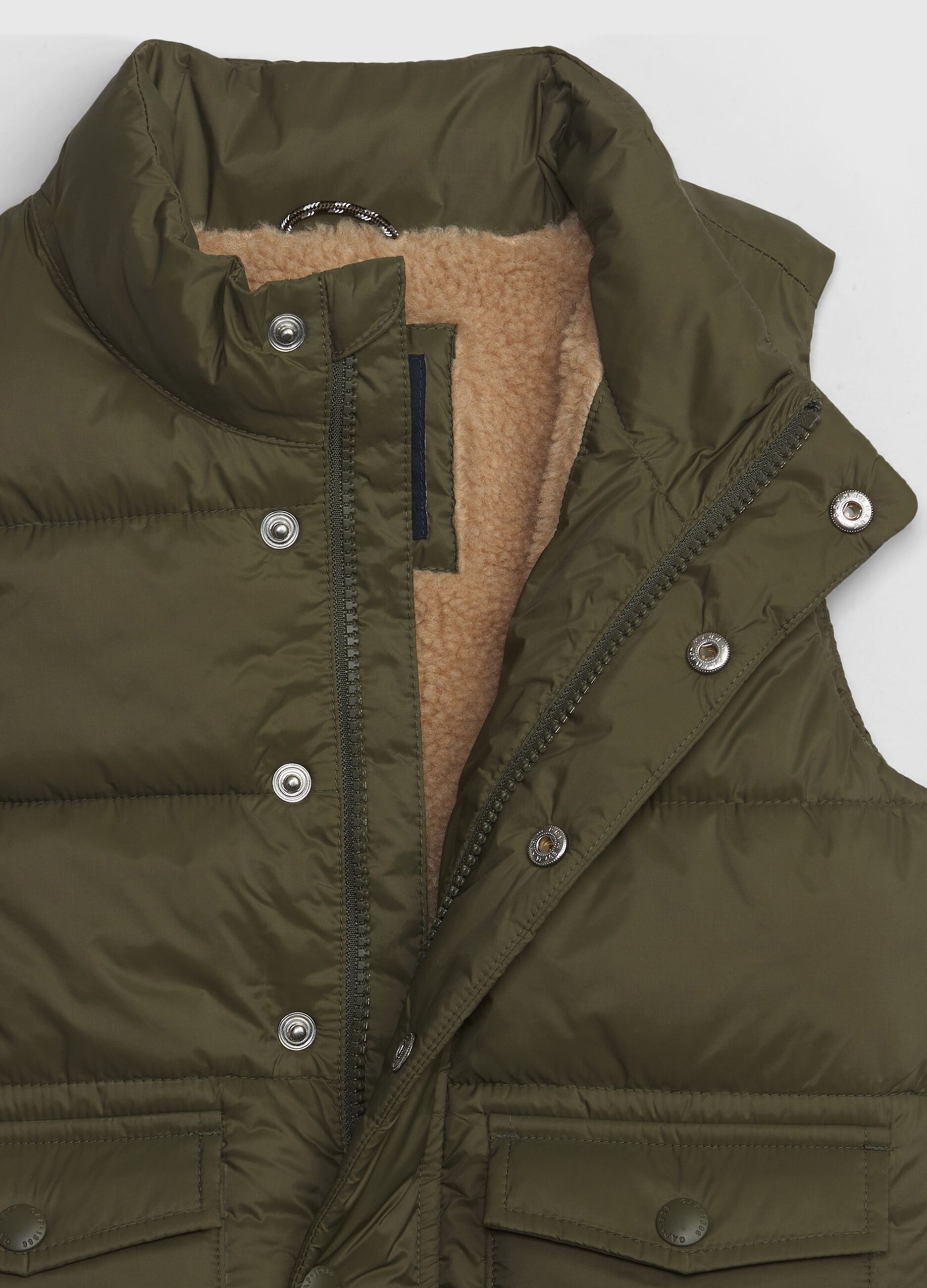 Gilet with sherpa lining_2