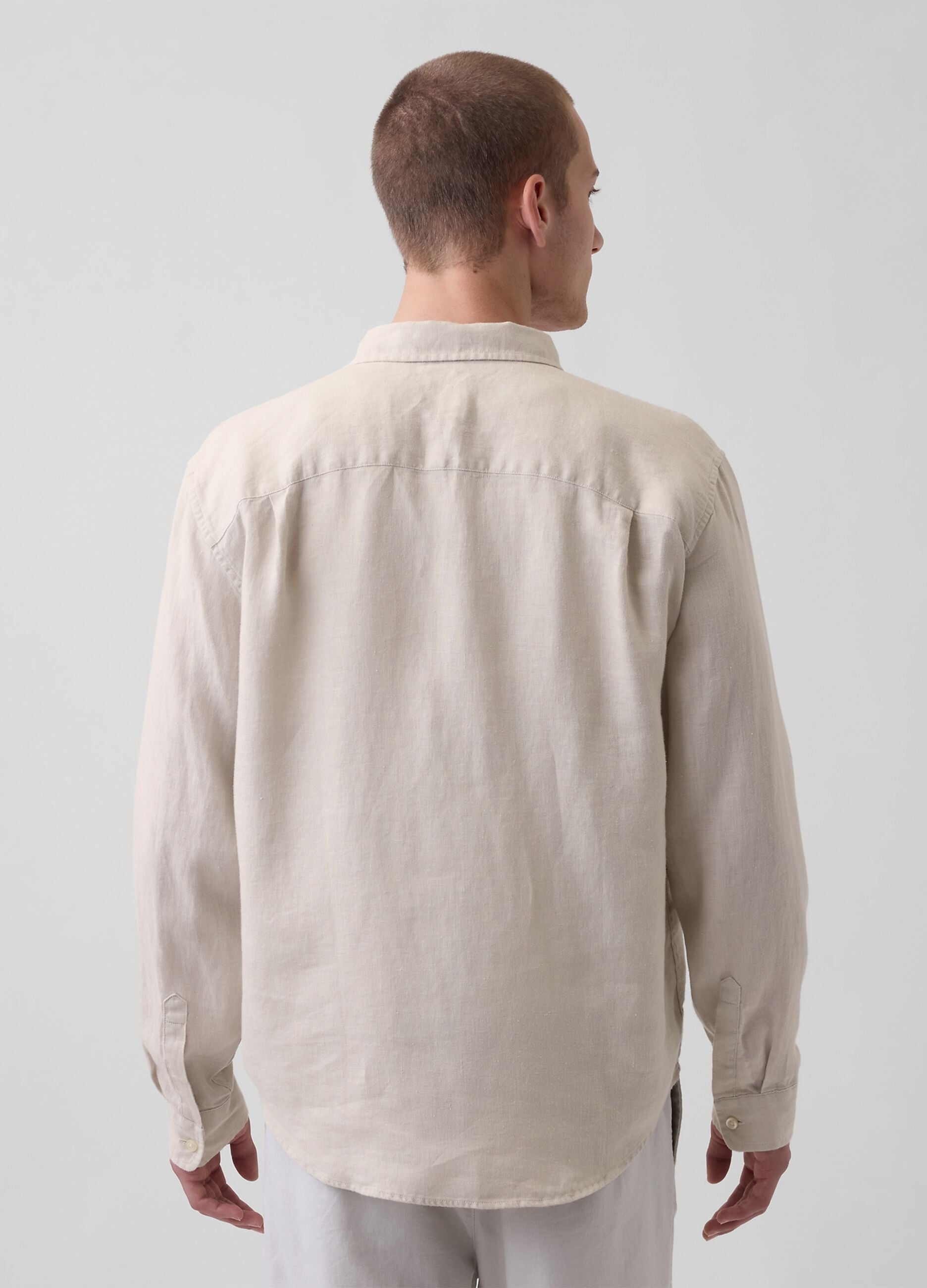 Camicia in puro lino