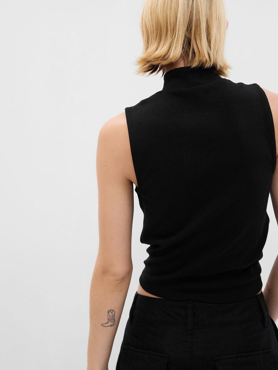 Tank top mock neck Donna_1