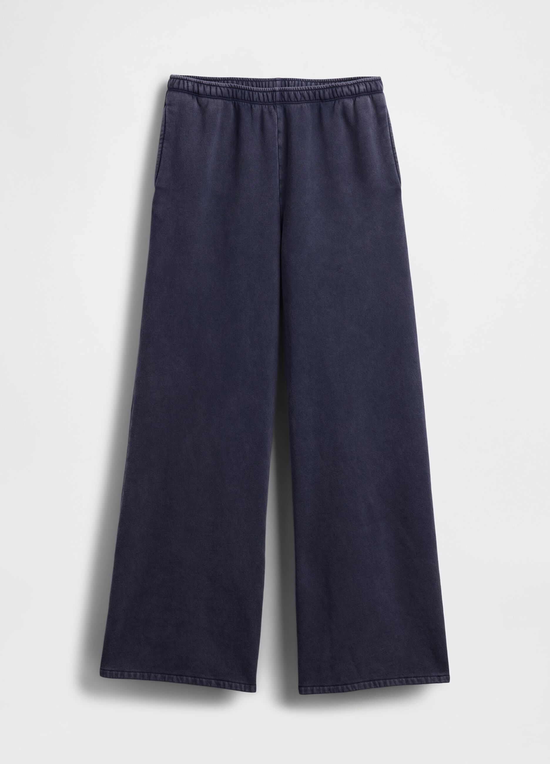 Pantaloni grigi in misto cotone e poliestere_4