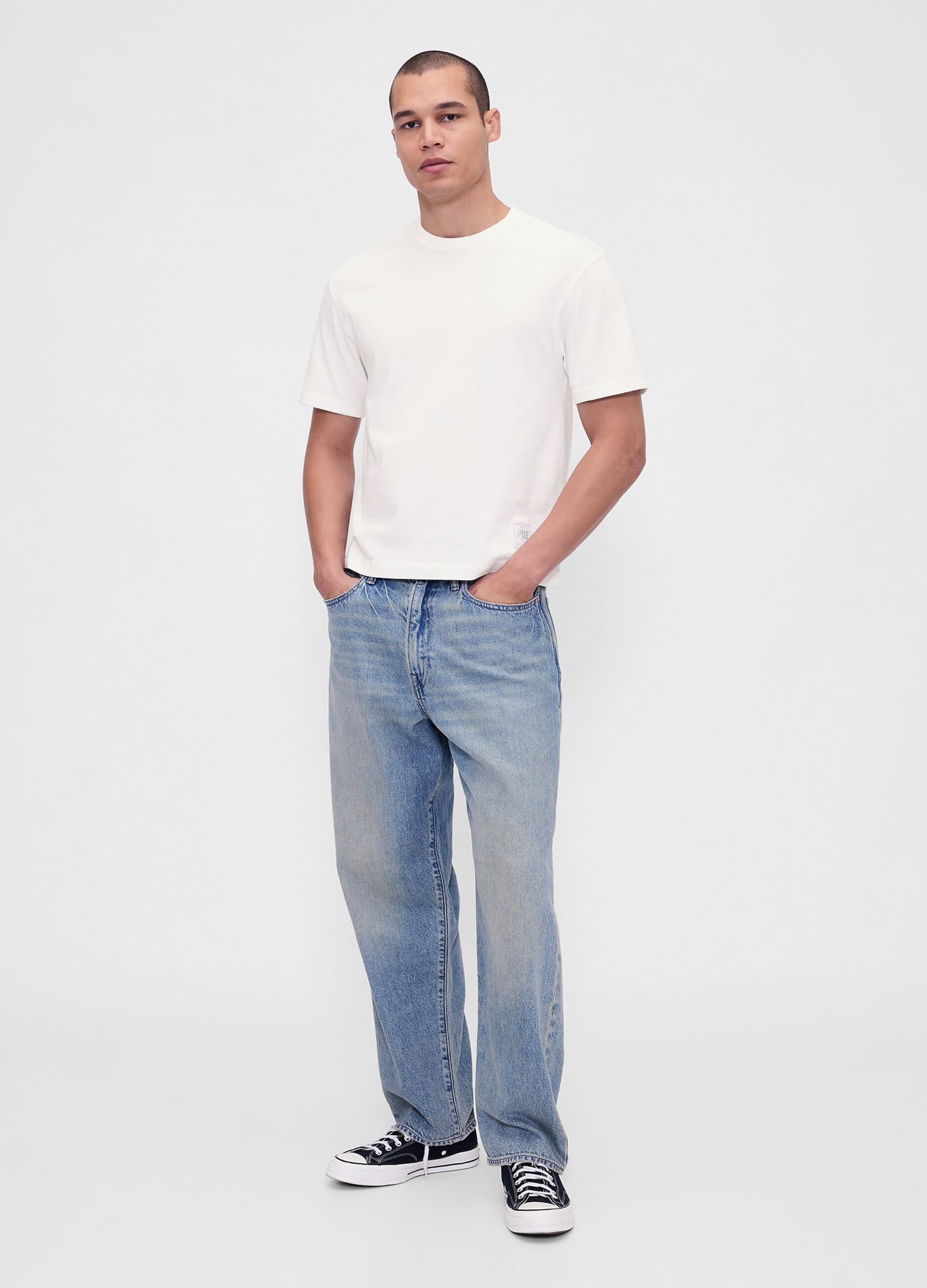 T-shirt a maniche corte in cotone