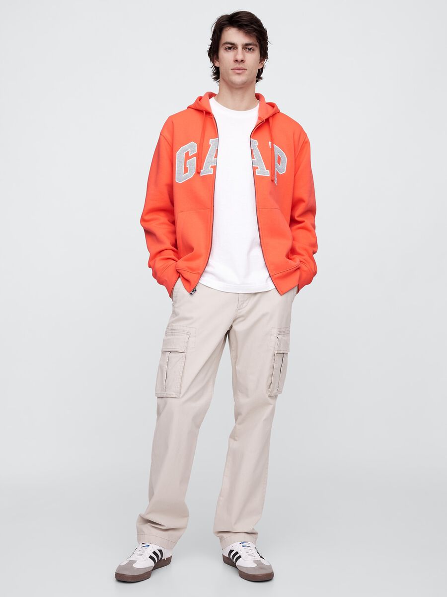 Felpa con full-zip Uomo_2