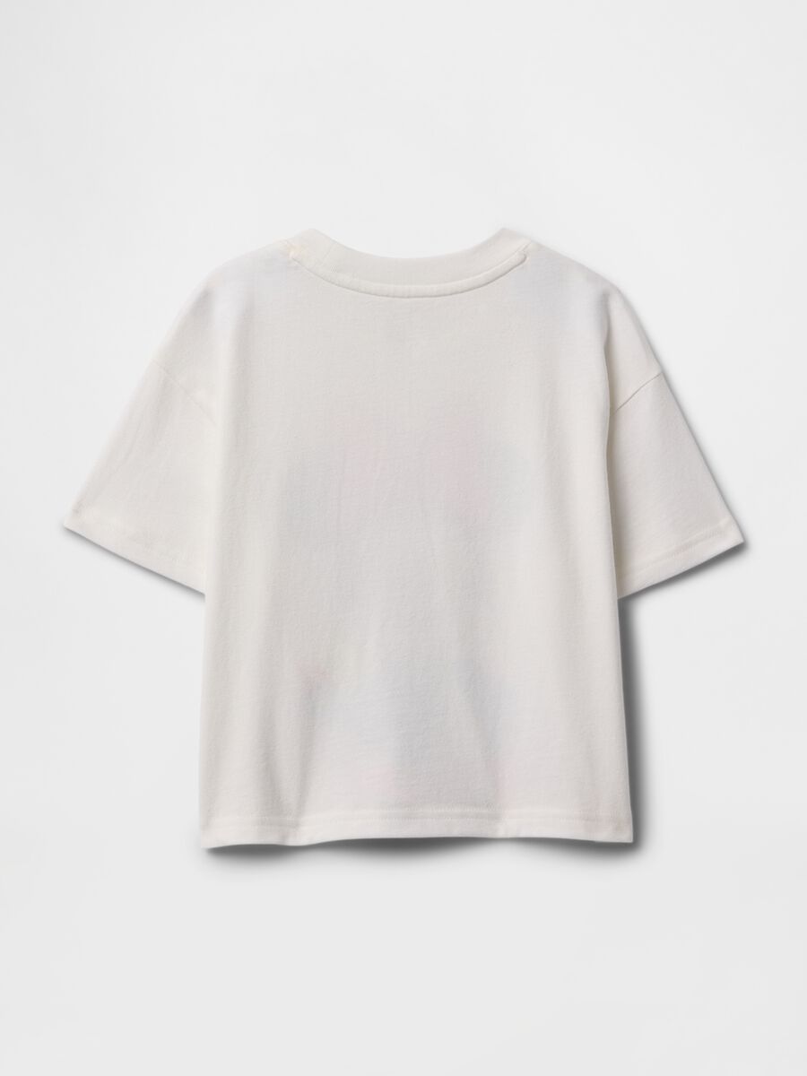 T-shirt boxy fit con stampa Minnie  Baby Girl_1