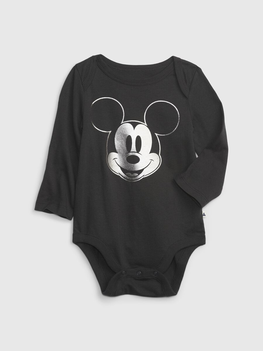 Disney Mickey Mouse organic cotton bodysuit Newborn Boy_0