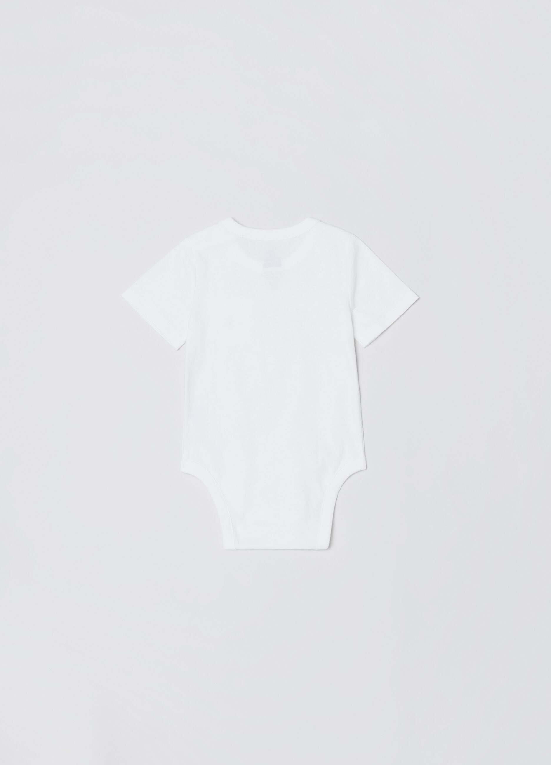 Cotton bodysuit with pocket and embroidered bear_1