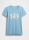 T-shirt azzurra a maniche corte in cotone_3