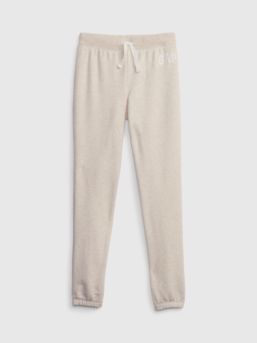 Joggers in French terry with logo_1