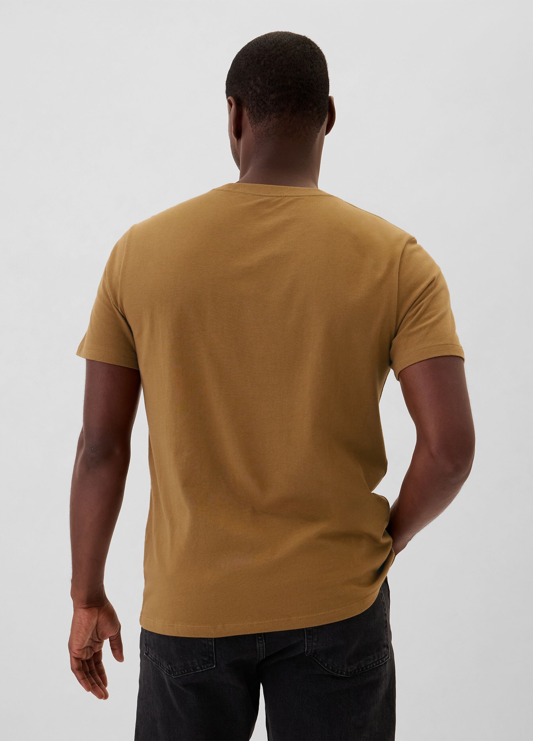 Cotton T-shirt with logo print_2