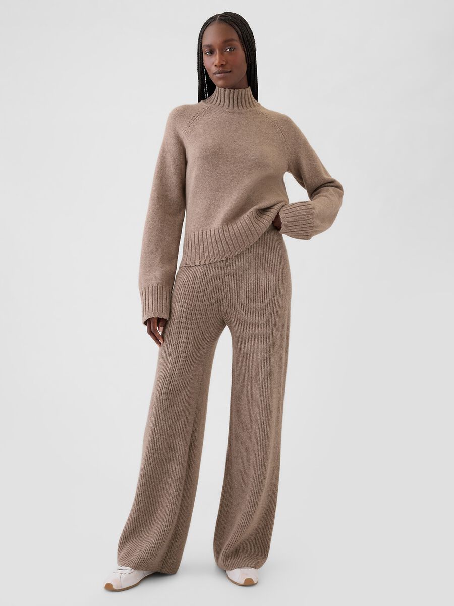 Pullover with high neck Woman_1
