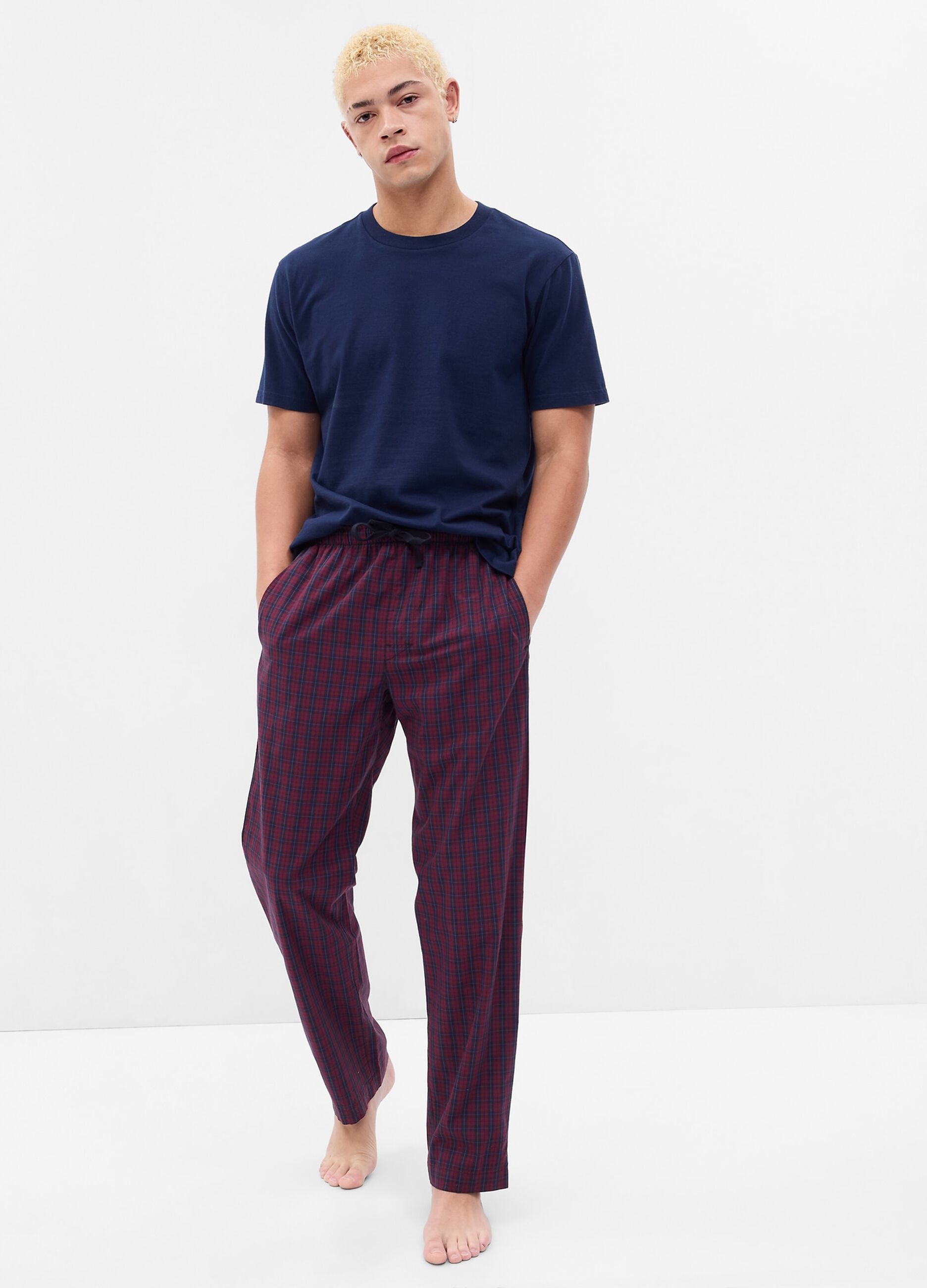 Pantalone pigiama lungo fantasia check