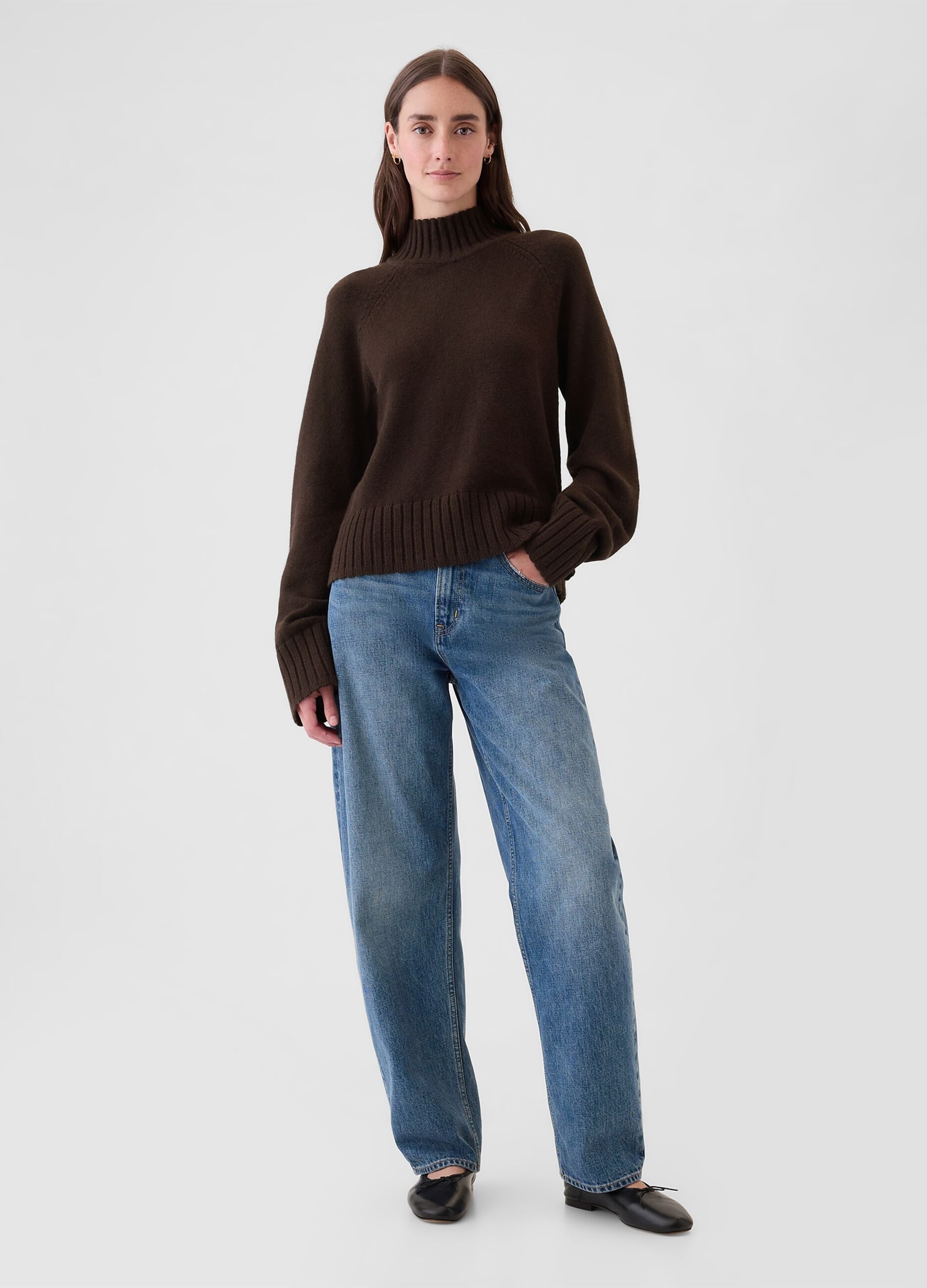 Pullover a collo alto _1