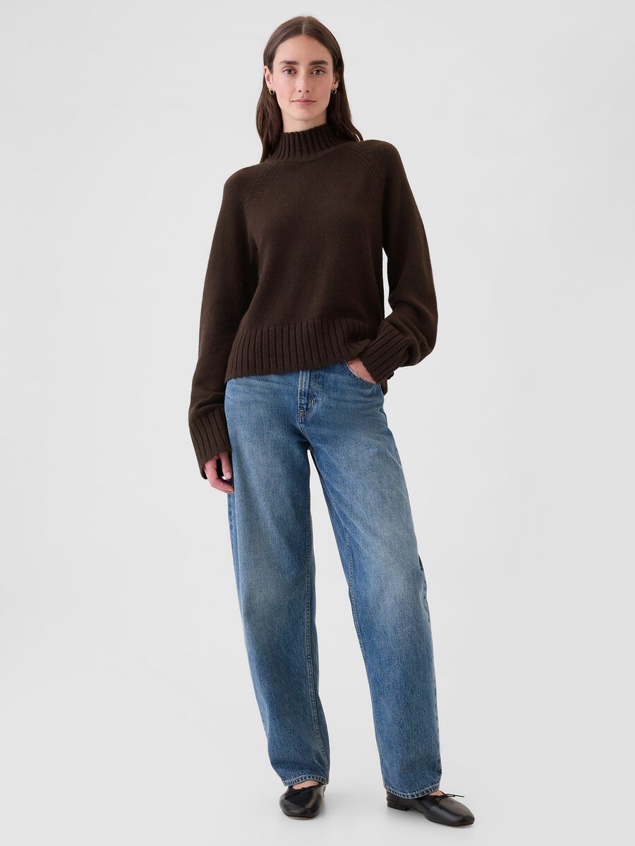 Pullover with high neck Woman_1