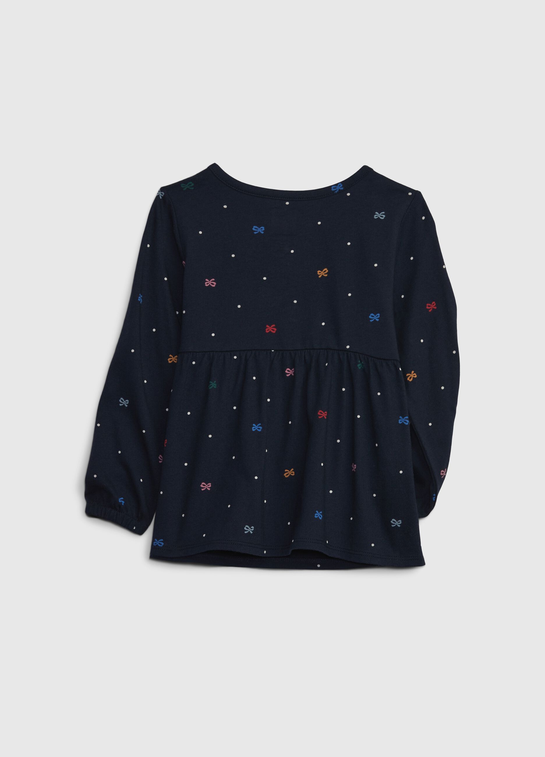 Long-sleeved T-shirt with print_1