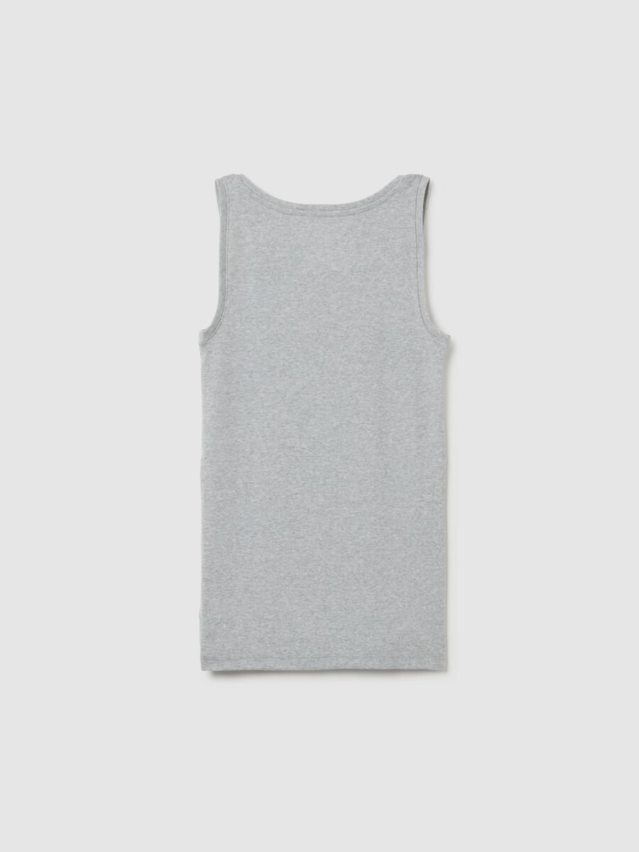 Tank top in cotone e modal stretch Donna_3