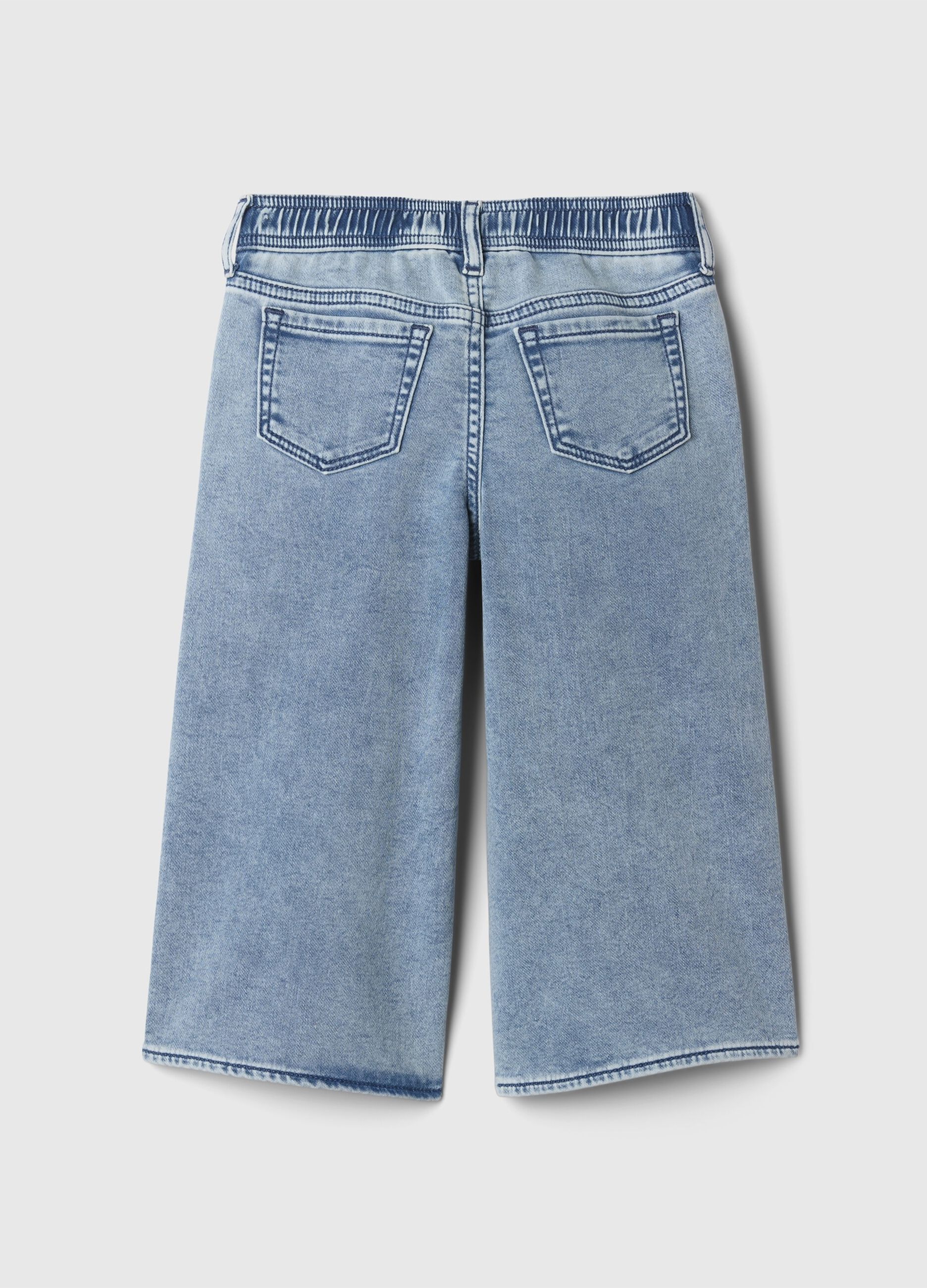 Pantaloni denim ampi GAP Kids_1