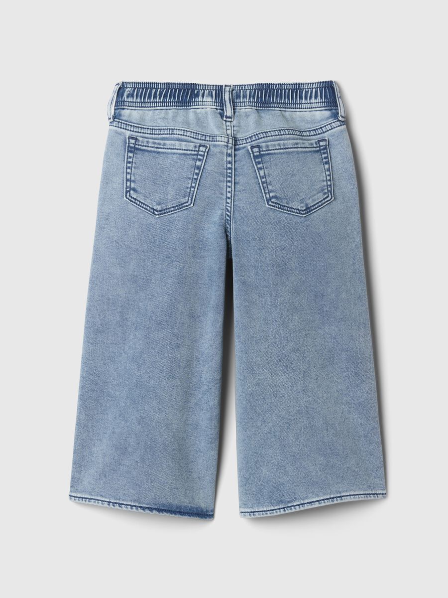 Pantaloni denim ampi GAP Kids Bimba_1