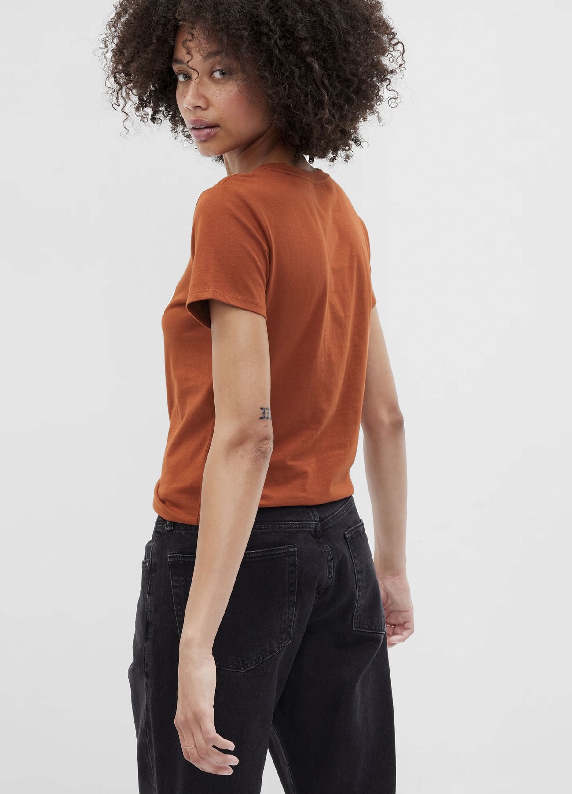 Cotton T-shirt with logo print_1
