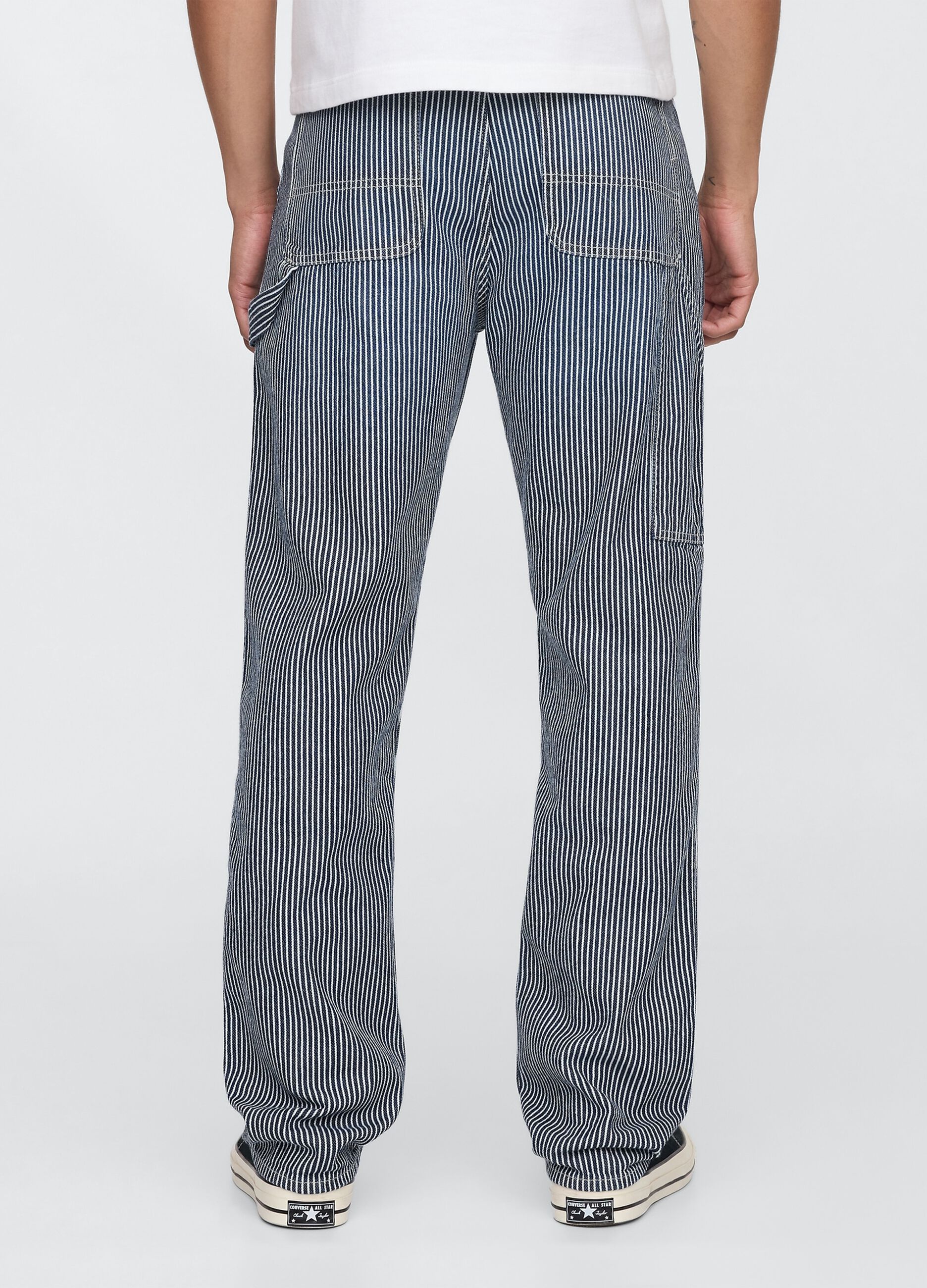 Jeans a righe in lyocell e cotone Gap_2