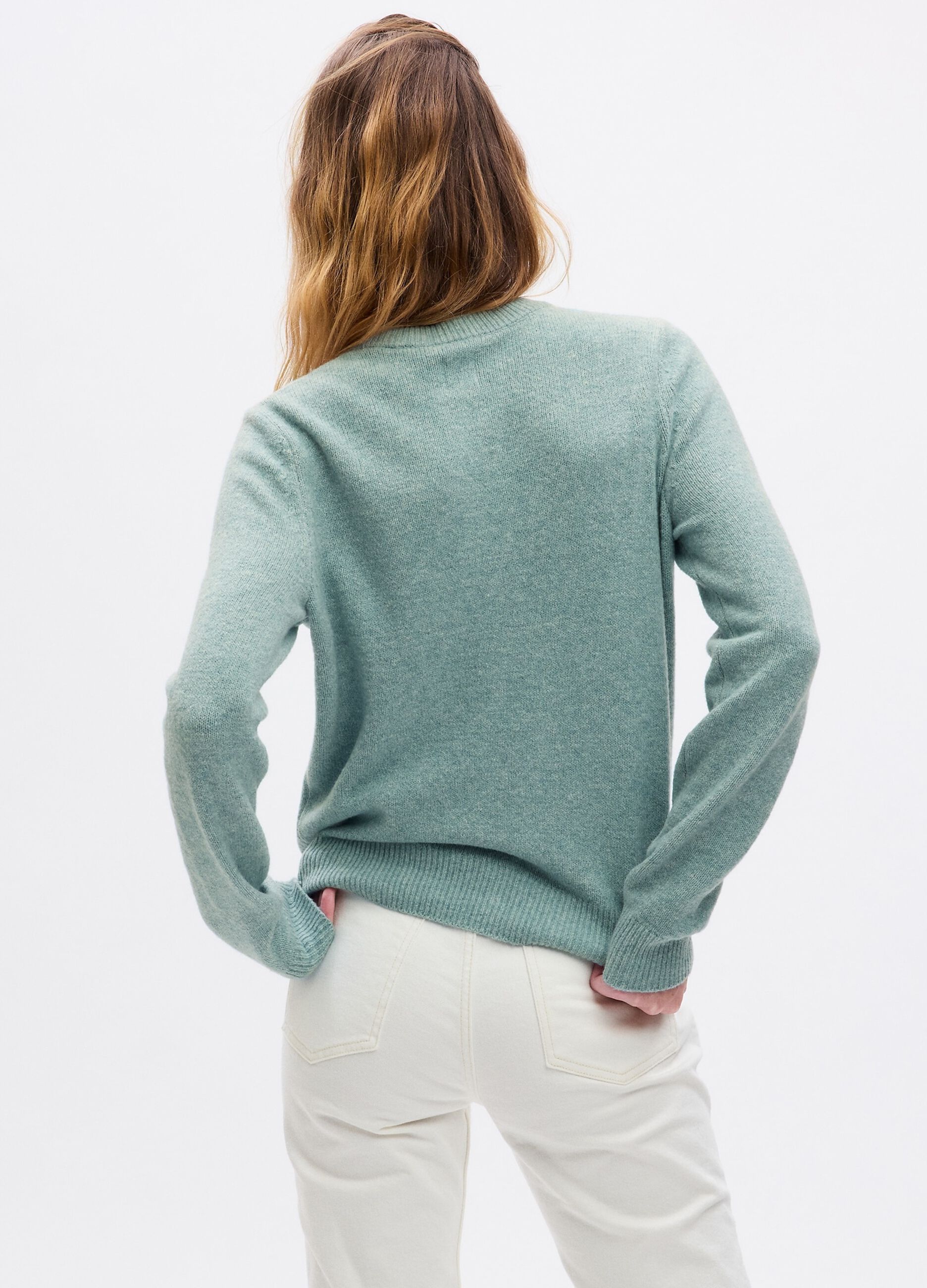 Pullover con scollo rotondo_1