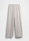 Pantaloni wide leg in misto cotone_4