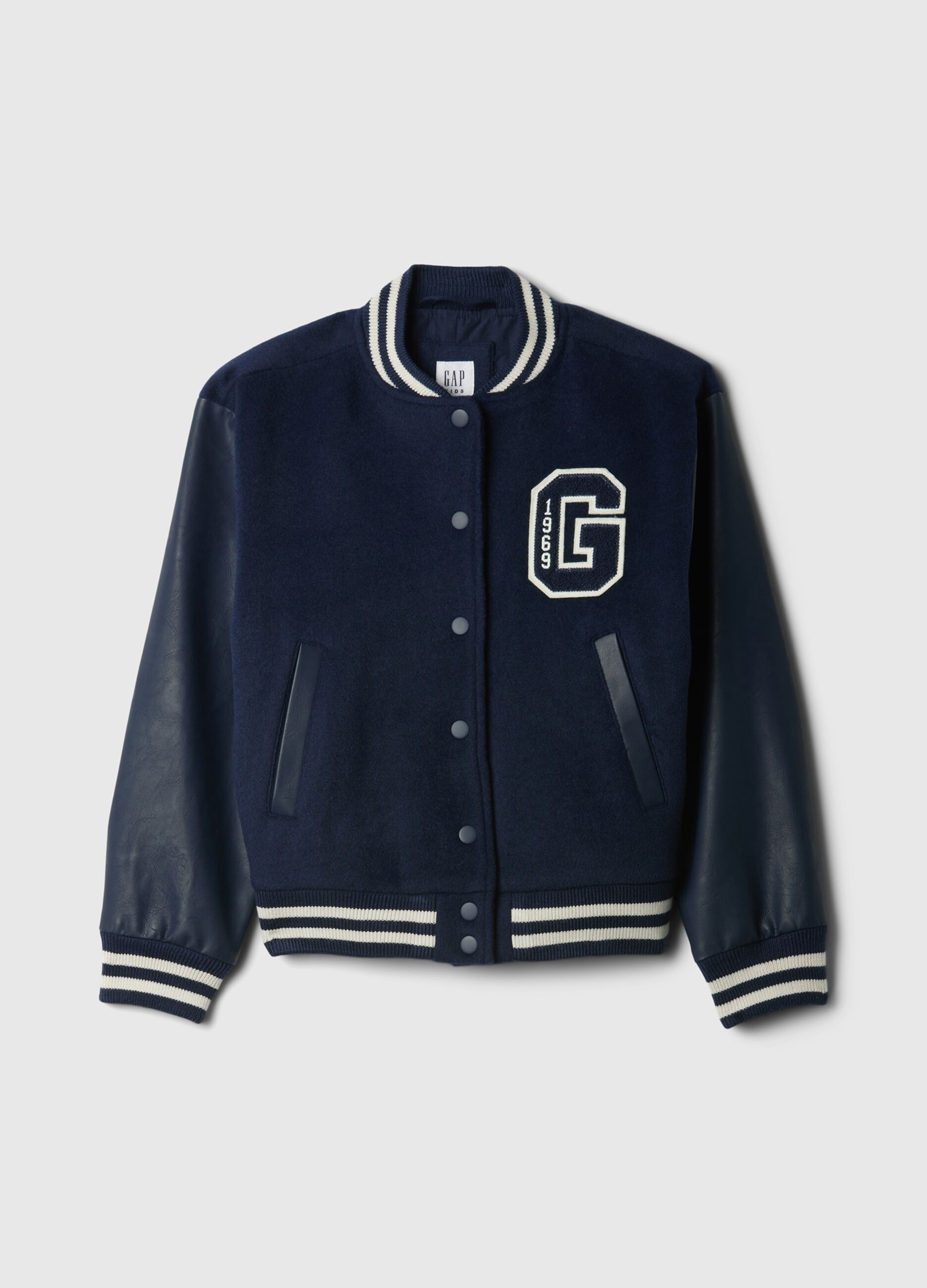 Giacca varsity con logo_4