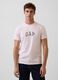 T-shirt in puro cotone con logo GAP a maniche corte_0