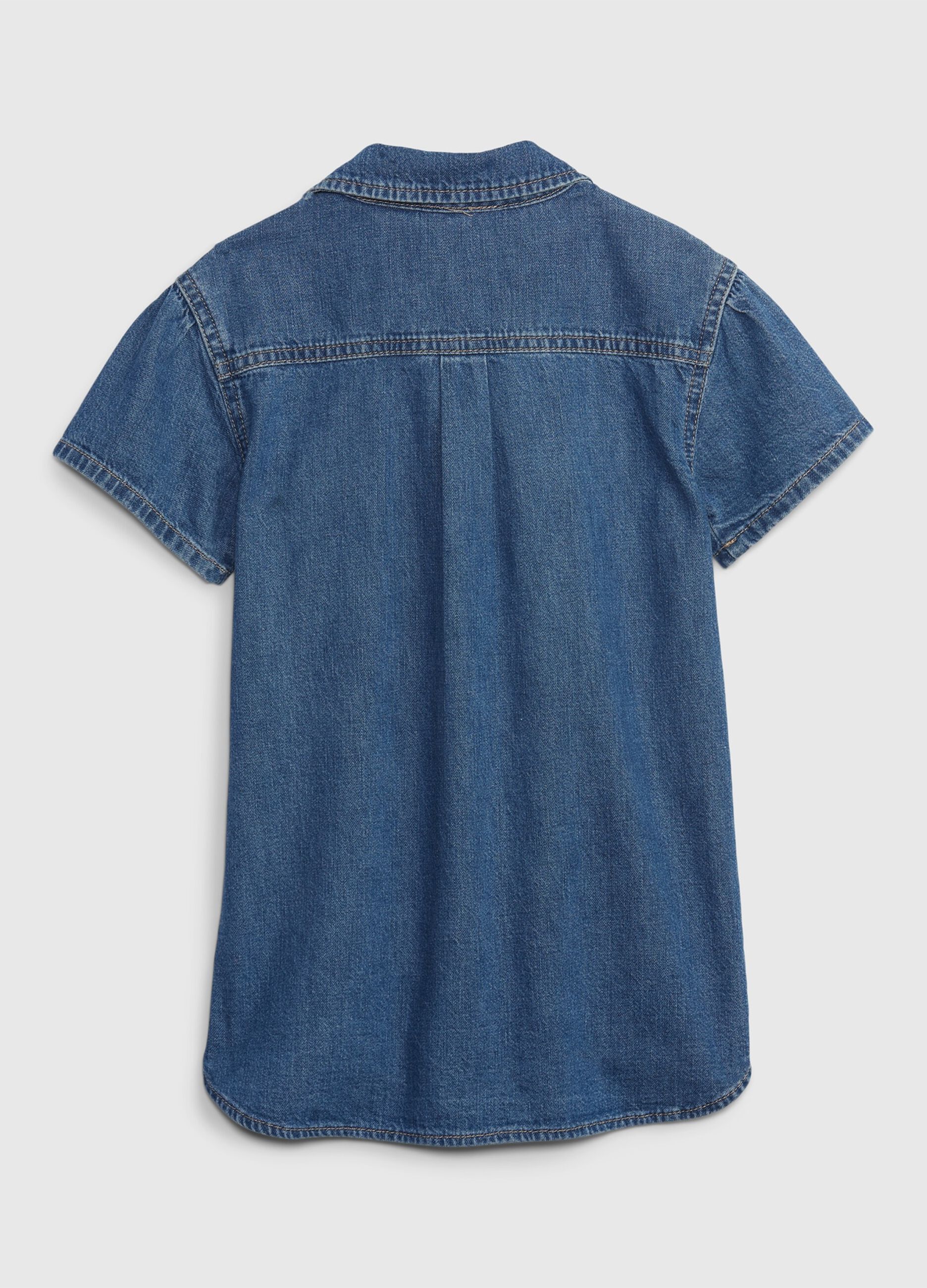 Denim shirt dress_1