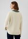 Pullover CashSoft oversize con profili rigati_2