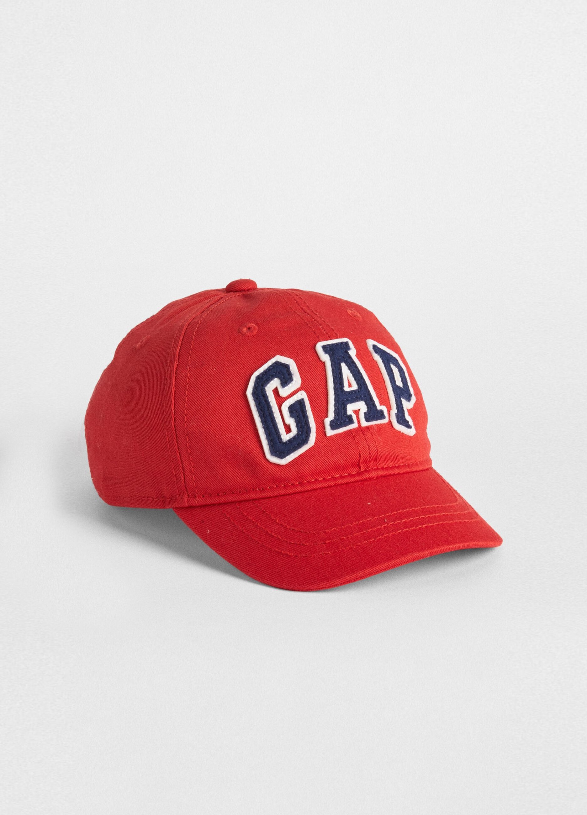 Baseball cap with logo patch