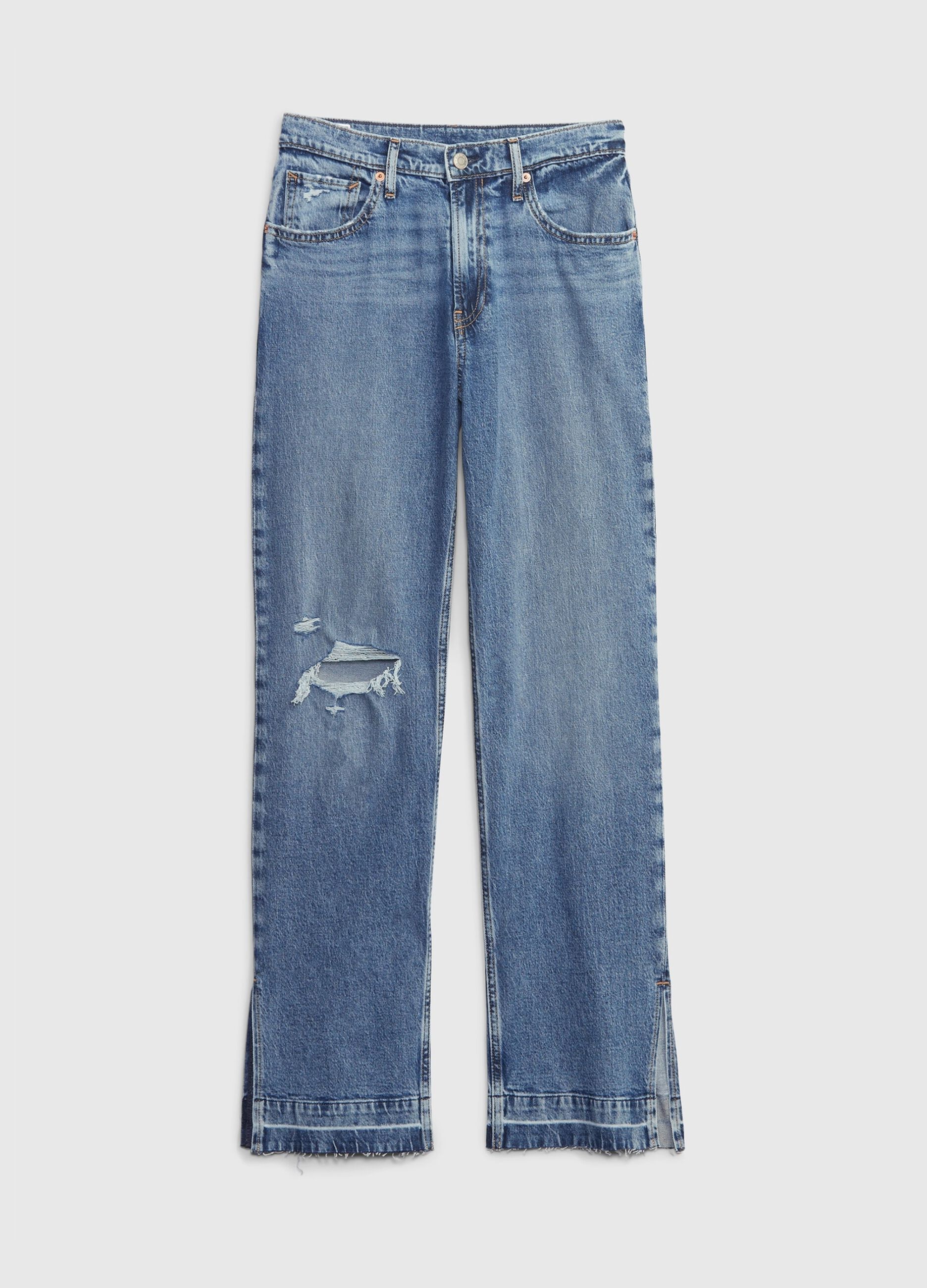 Jeans loose fit acid wash a vita media_5