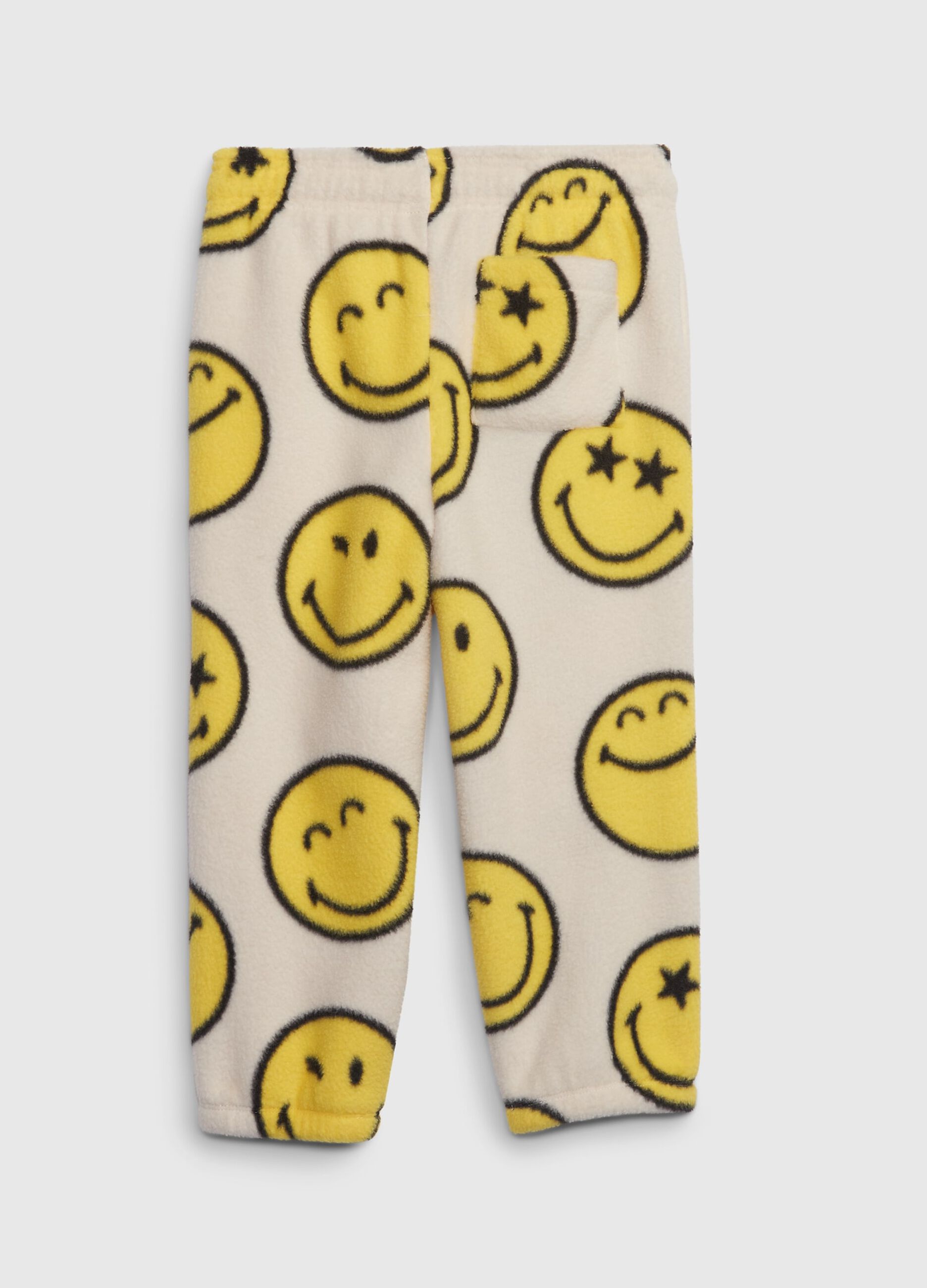 Smiley® fleece joggers with drawstring_1