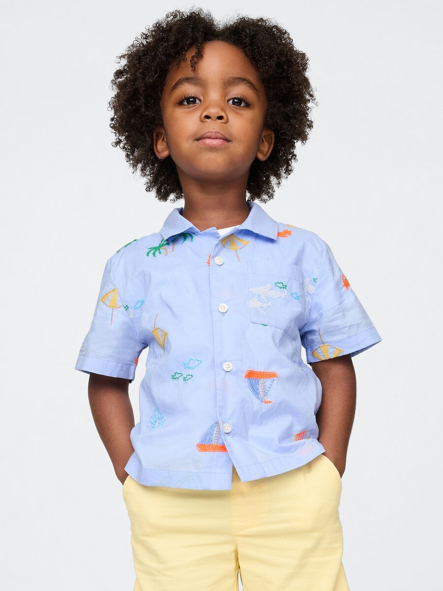 Camicia a maniche corte Baby Boy_0