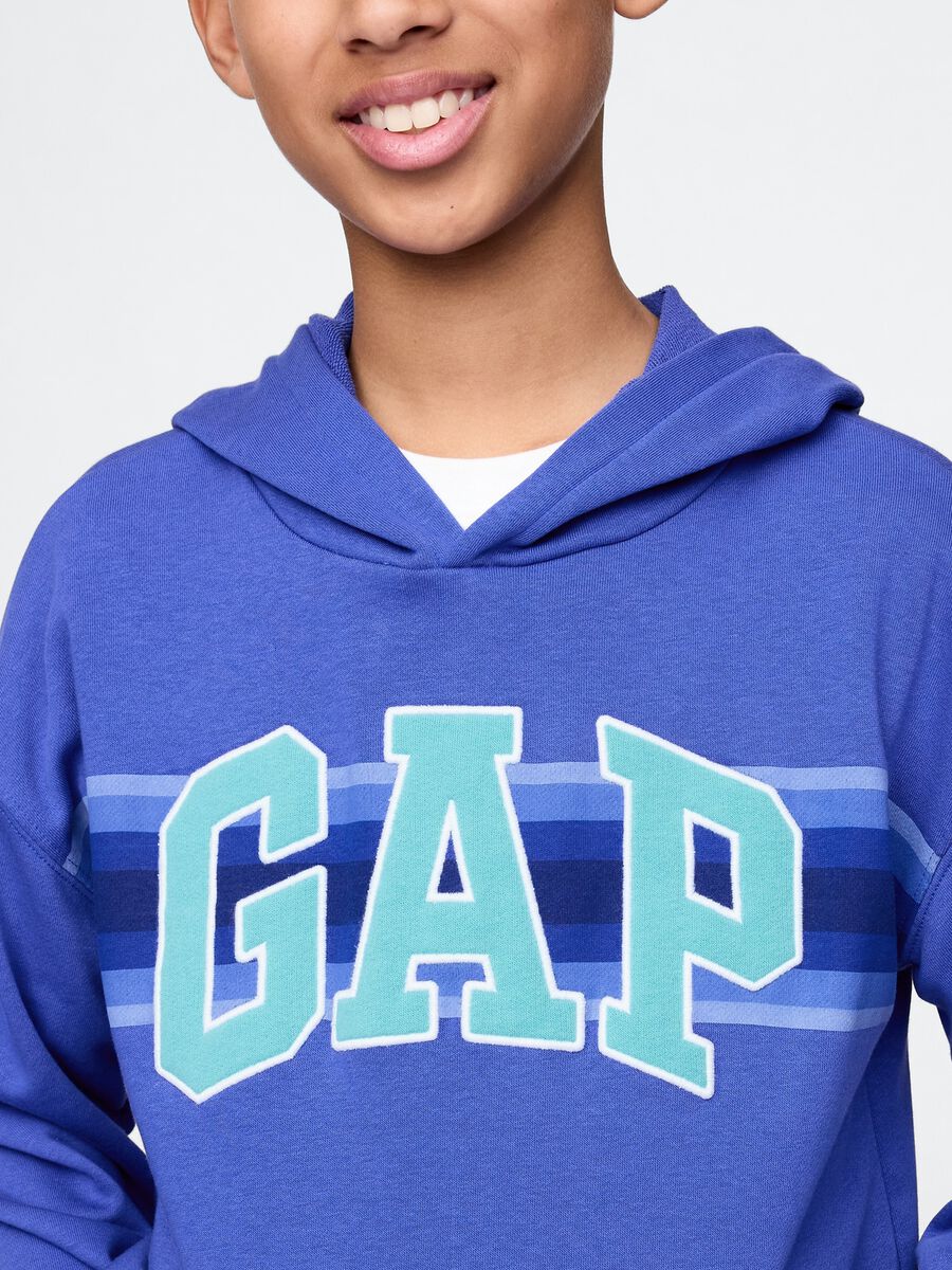 Blue Hoodie with GAP Logo Boy_3