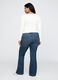 Wide-leg cotton blend jeans Gap_5