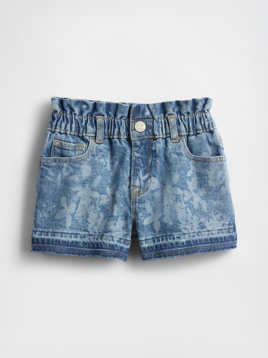 Shorts in denim Bimba_1