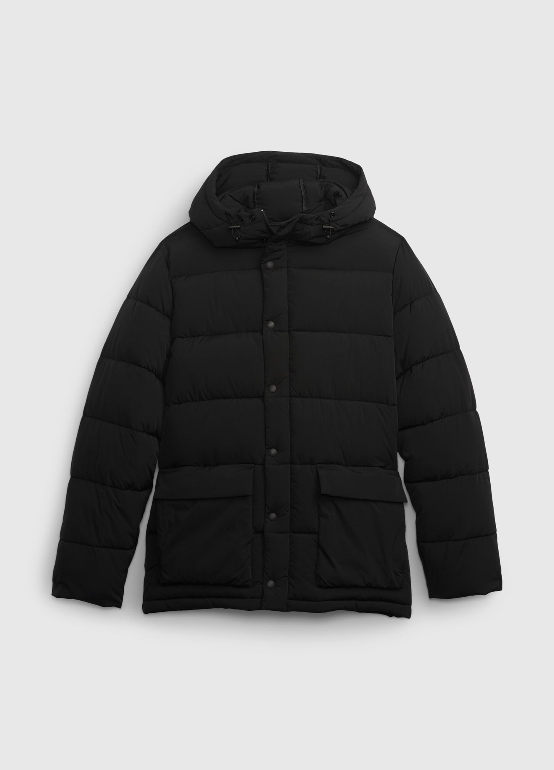 Quilted and padded jacket with hood_3