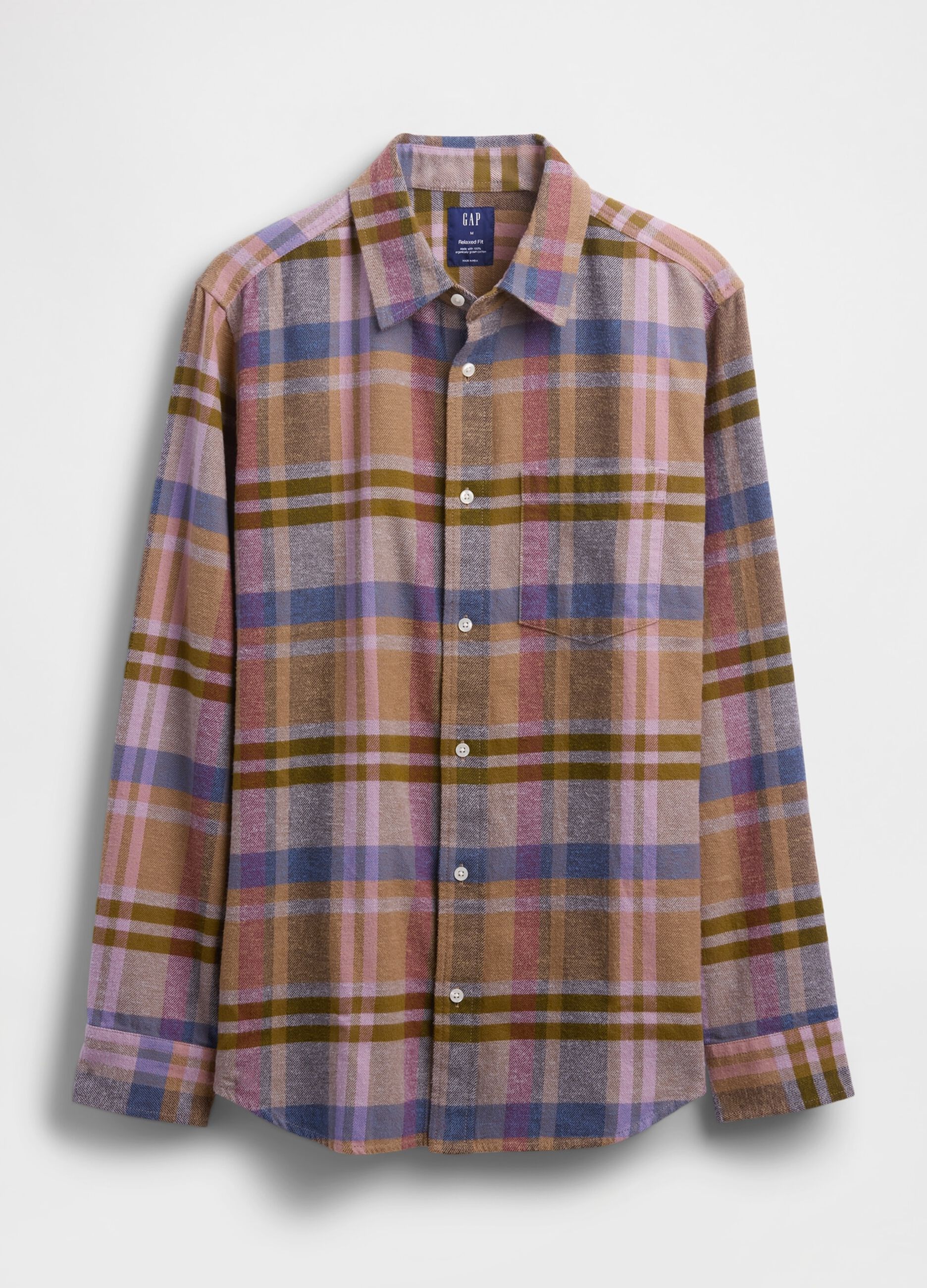 Multicolour Long Sleeve Cotton Shirt