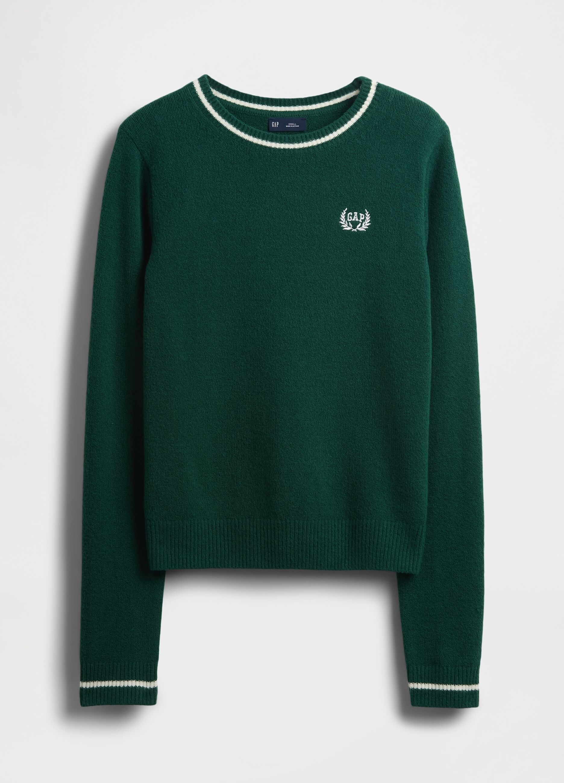 Green Crew Neck Sweater_3