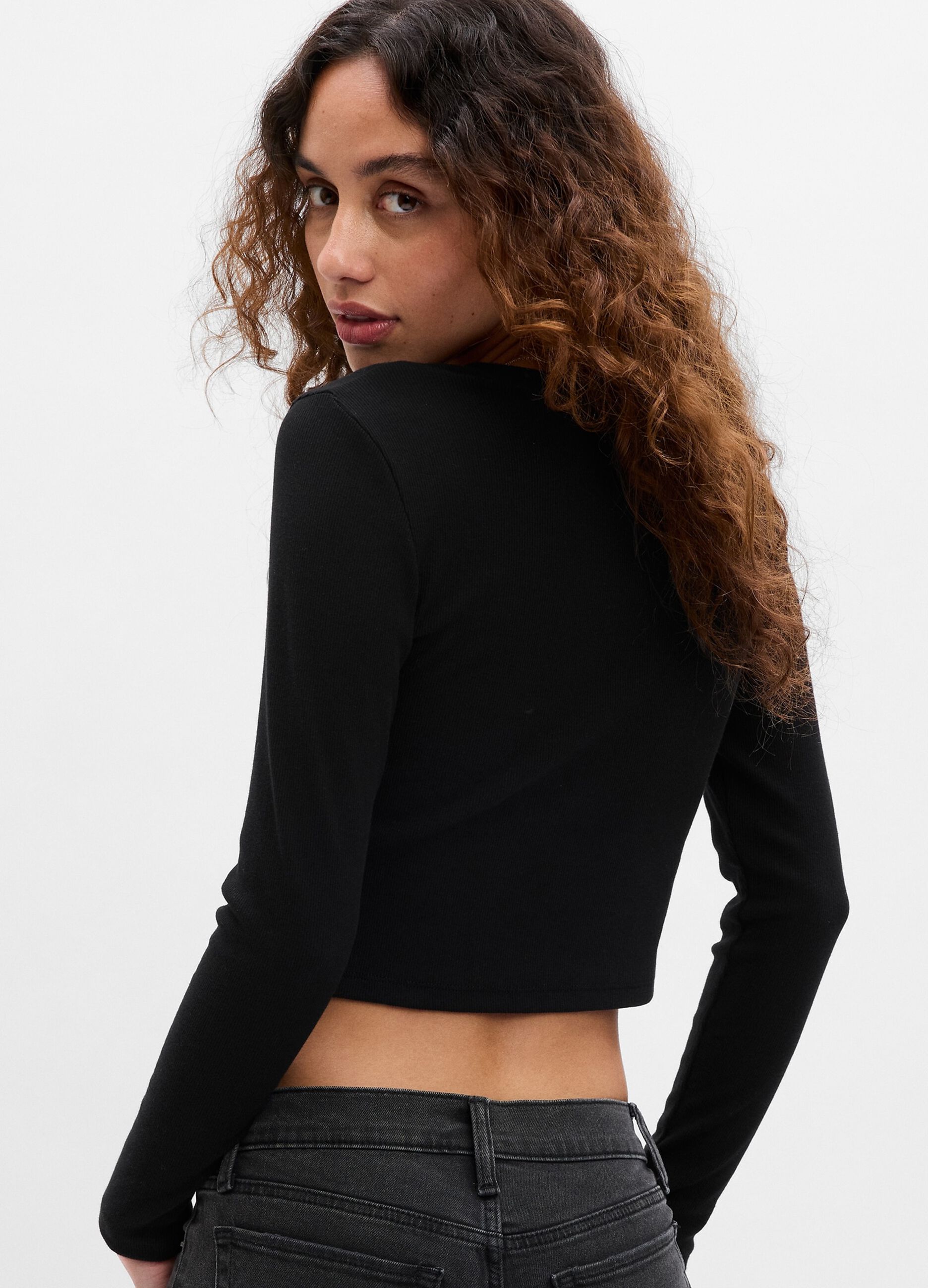 T shirt e Top a Maniche Lunghe da Donna GAP Italia