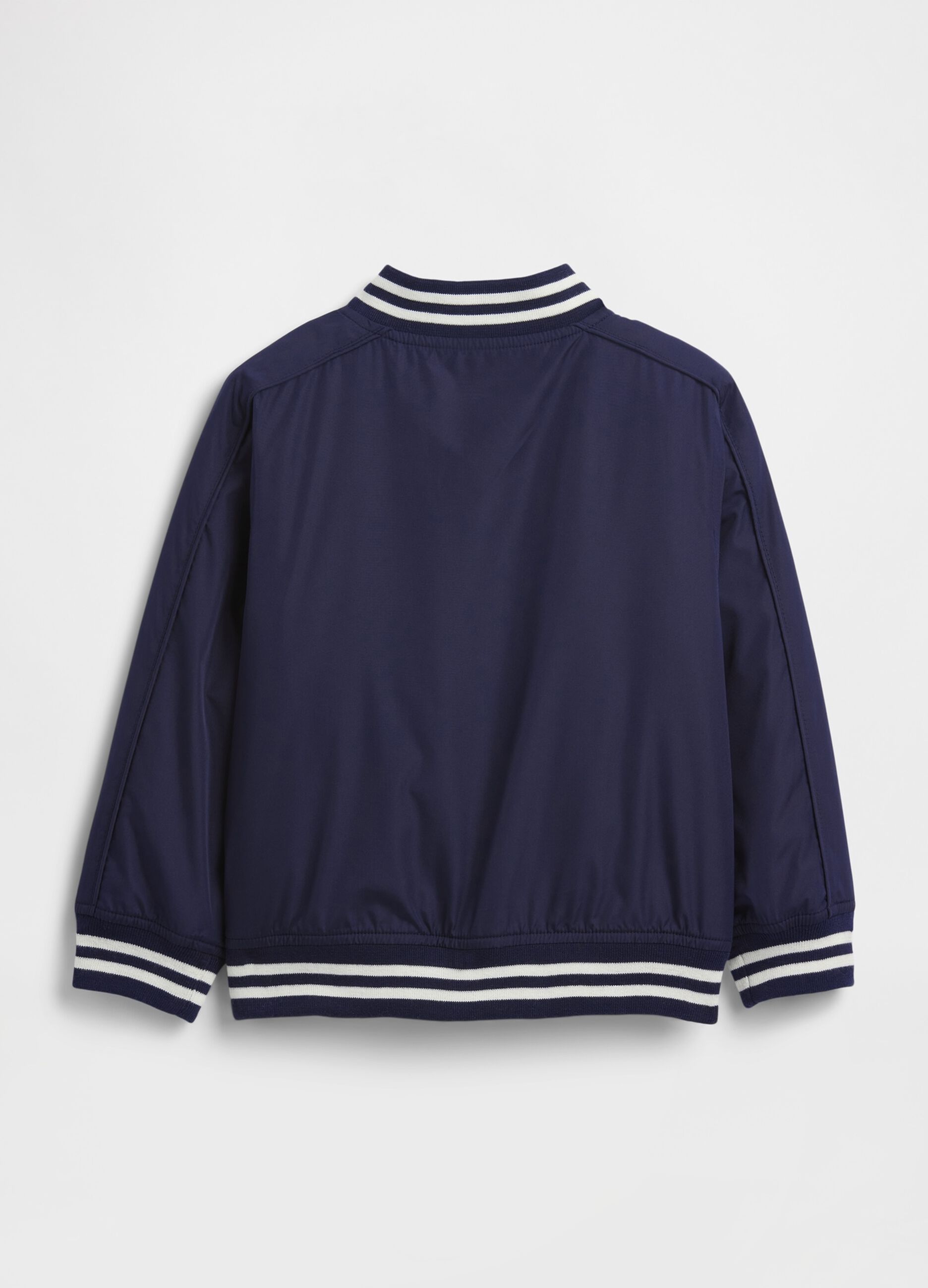 Bomber blu da bambino con dettagli a tema Disney_1