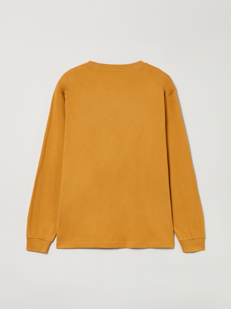 T-shirt a maniche lunghe in cotone bio Uomo_1