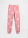 Joggers in misto cotone con logo GAP e stampa floreale_3