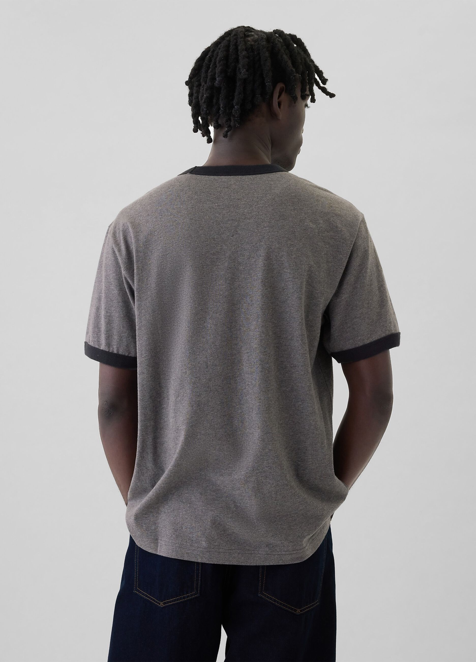 Cotton T-shirt with logo print_2