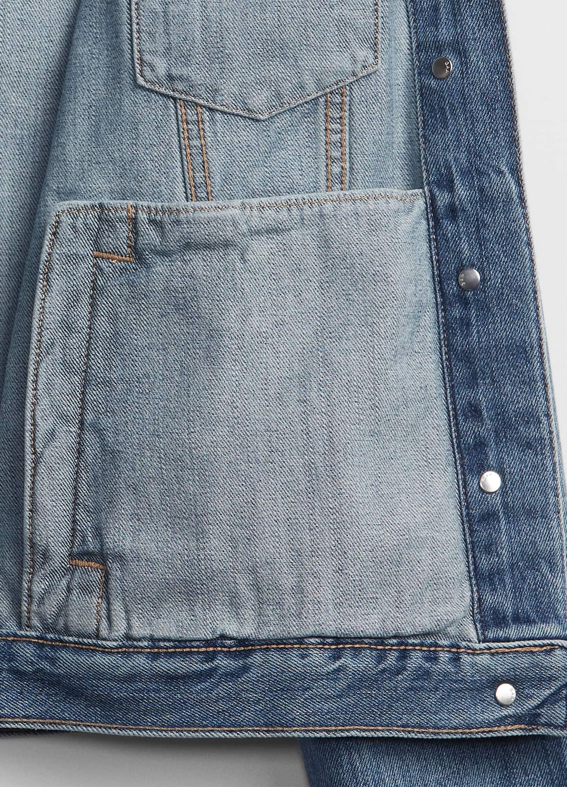 Giacca corta in denim