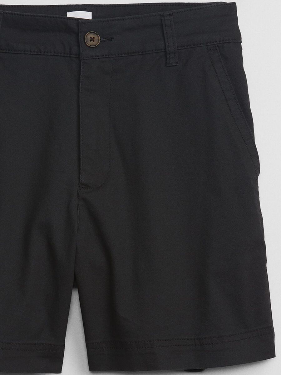 Shorts chino in cotone stretch Donna_5