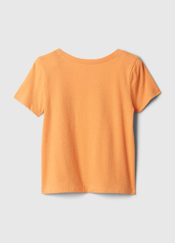 Maglietta arancione con logo GAP_1
