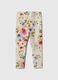 Printed stretch cotton leggings_1