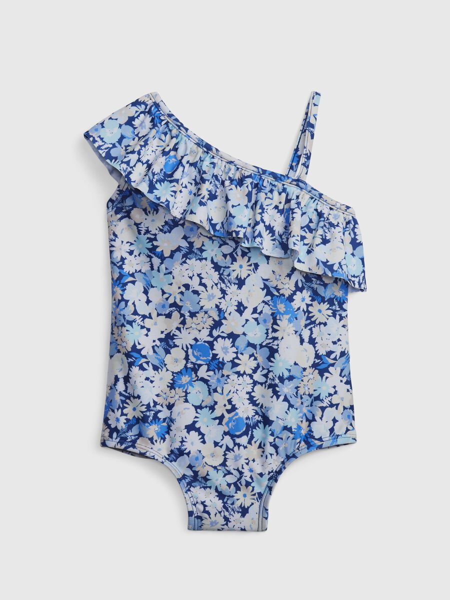 One-piece swimsuit with ruffle Newborn Boy_0